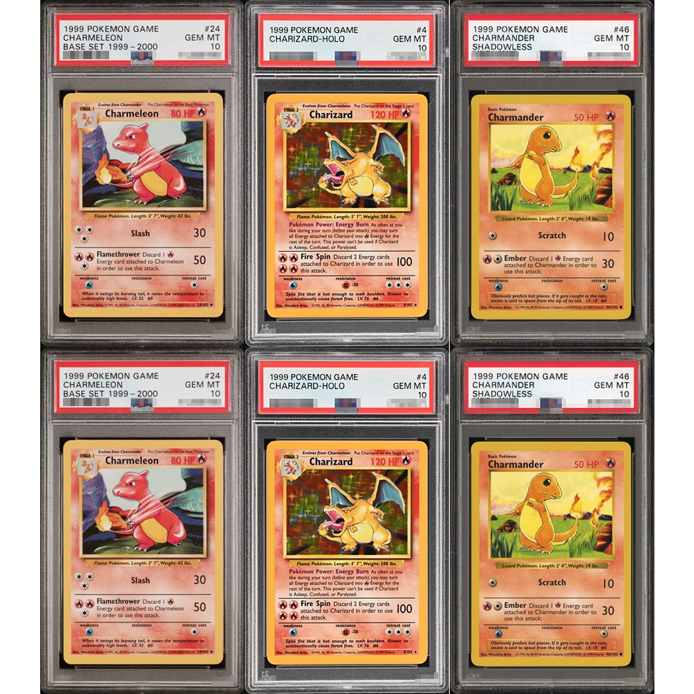 Art Craft Games - 1999 Ptcg Diy Proxy Graded Collection