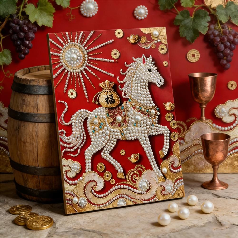Art Craft Idea - DIY Pearl Diamond Art Kits 20x30cm