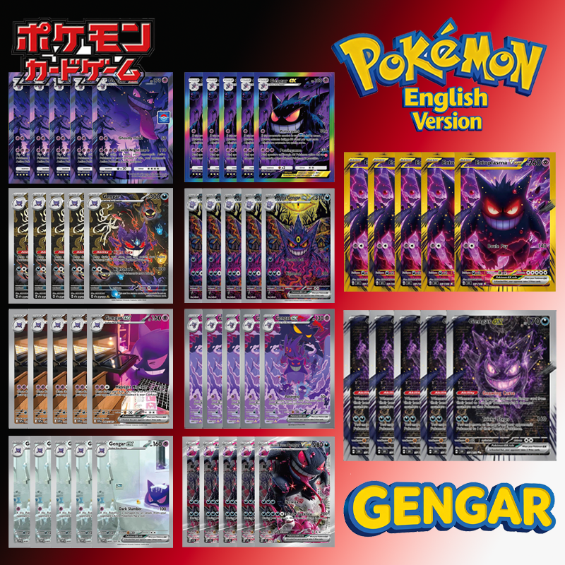 Art Craft Games - Diy Pokemon Selfmade Series Gengar Sets