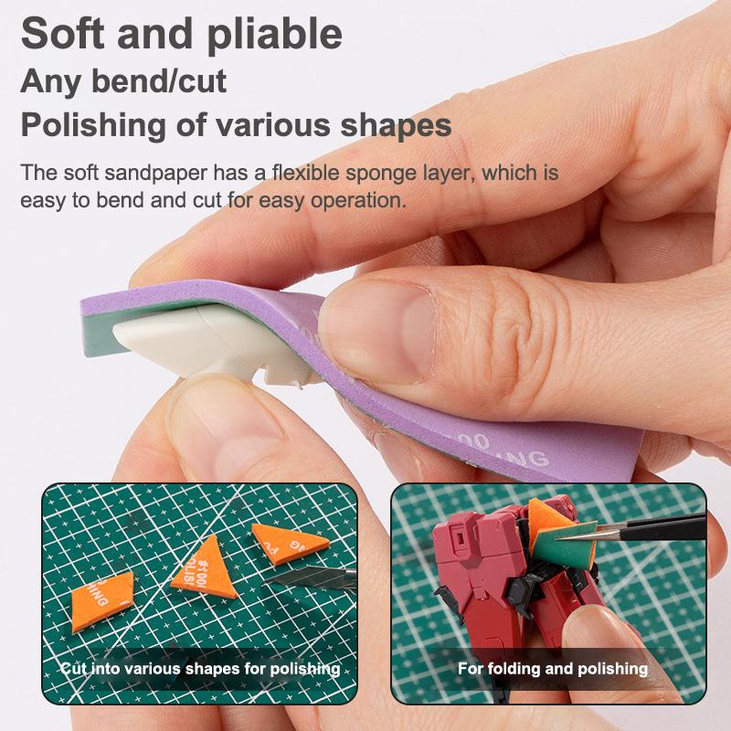 Art Craft Materials - Polishing Rods 400 to 2000 Mesh