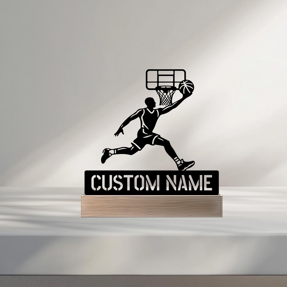 Art Craft Materials - 1pc Simple Basketball expert Customized Name