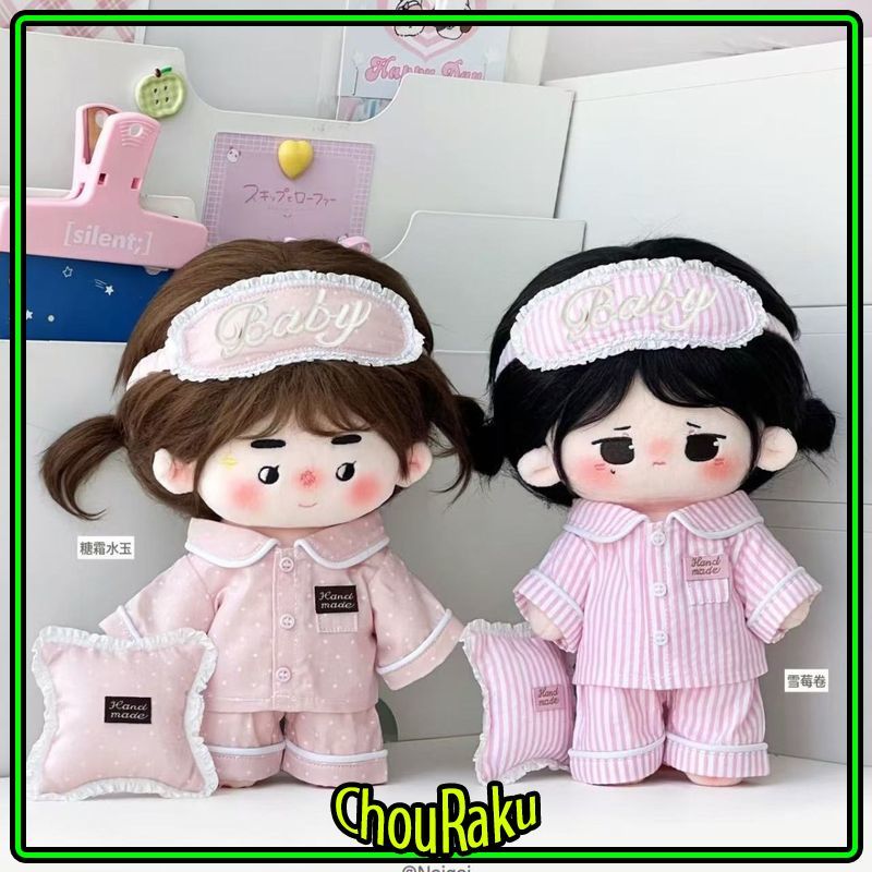 Art Craft Eyes - For 20cm Cotton Dolls Pajamas Set