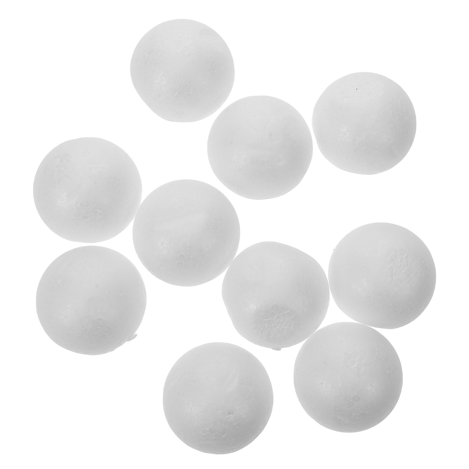 10 Pieces 5Cm White Polystyren – Art Craft Kindergarten recenzja i cena