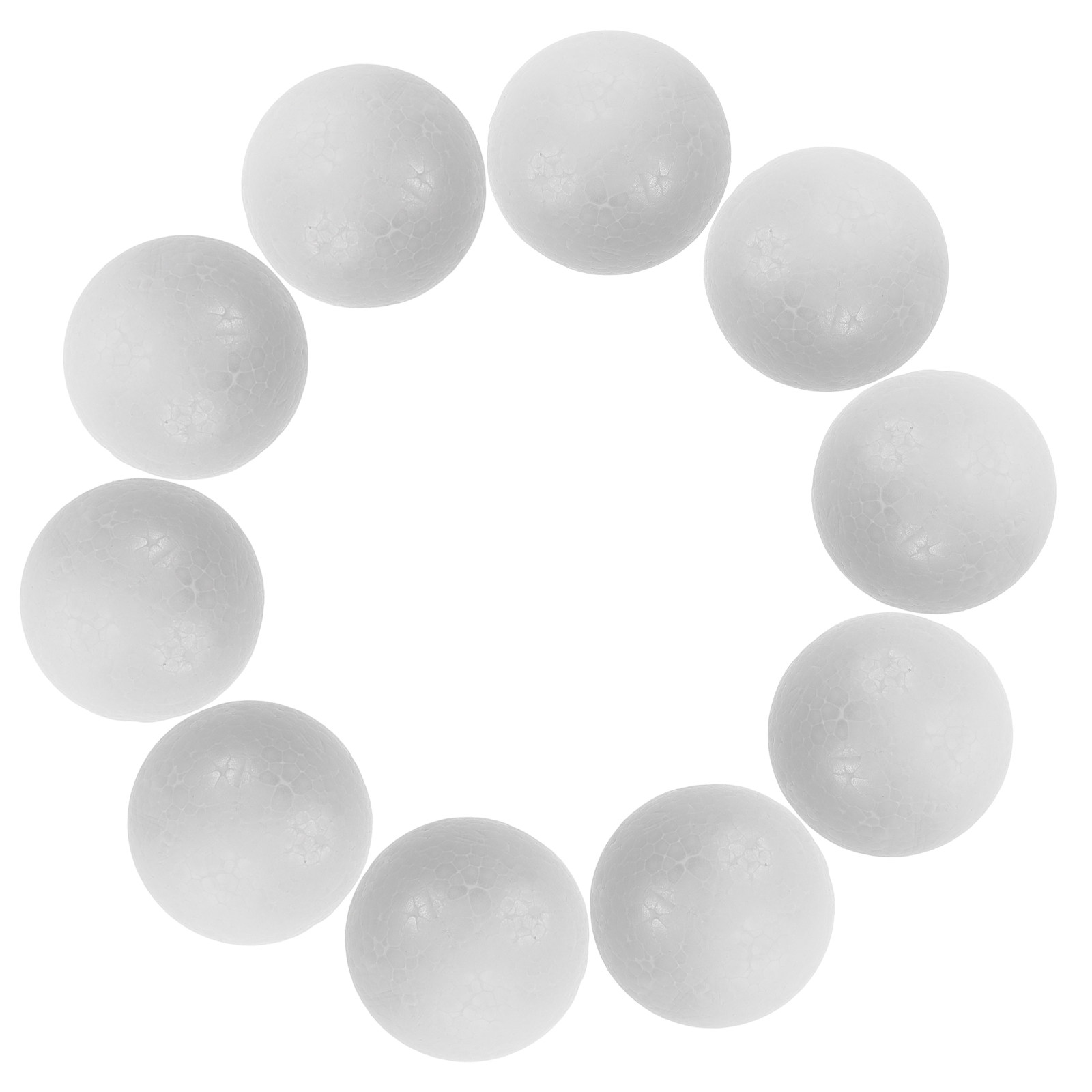 10 Pieces 5Cm White Polystyren – Art Craft Kindergarten recenzja i cena