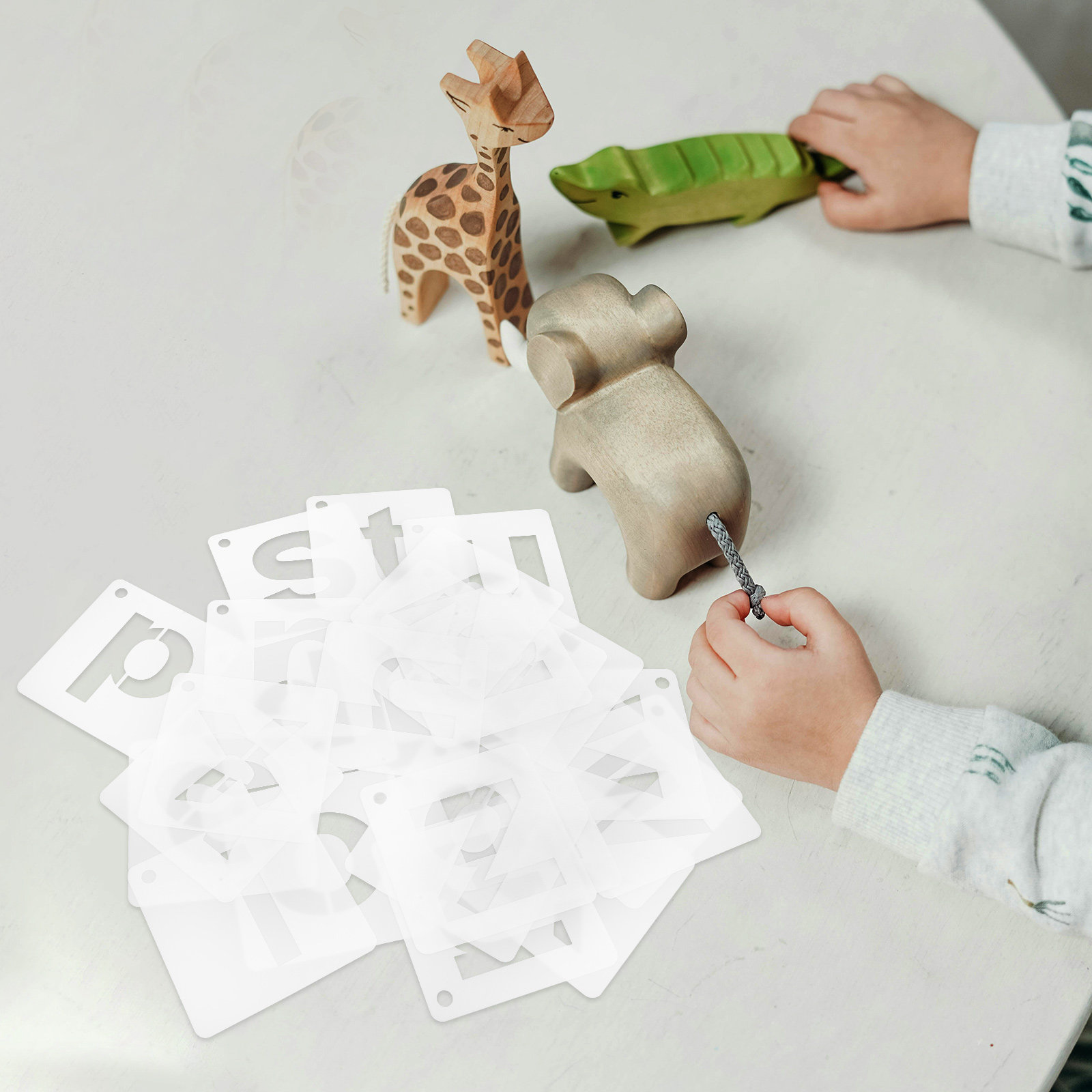 1Set Reusable A-Z Alphabet Ste – Art Craft Journals recenzja i cena