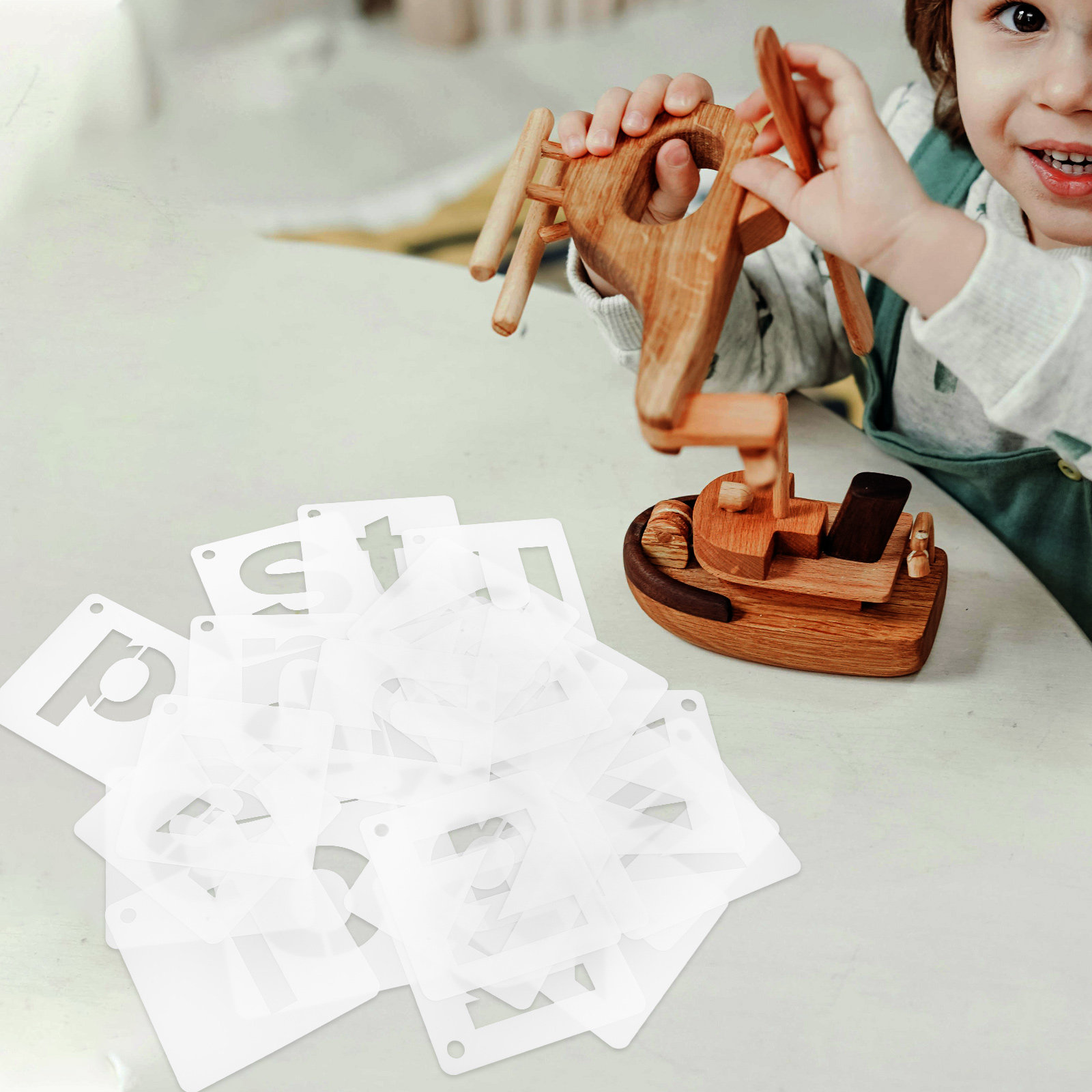 1Set Reusable A-Z Alphabet Ste – Art Craft Journals recenzja i cena