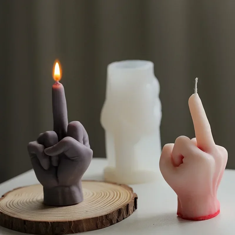 3D Middle Finger Silicone Mold – Art Craft Idea recenzja i cena