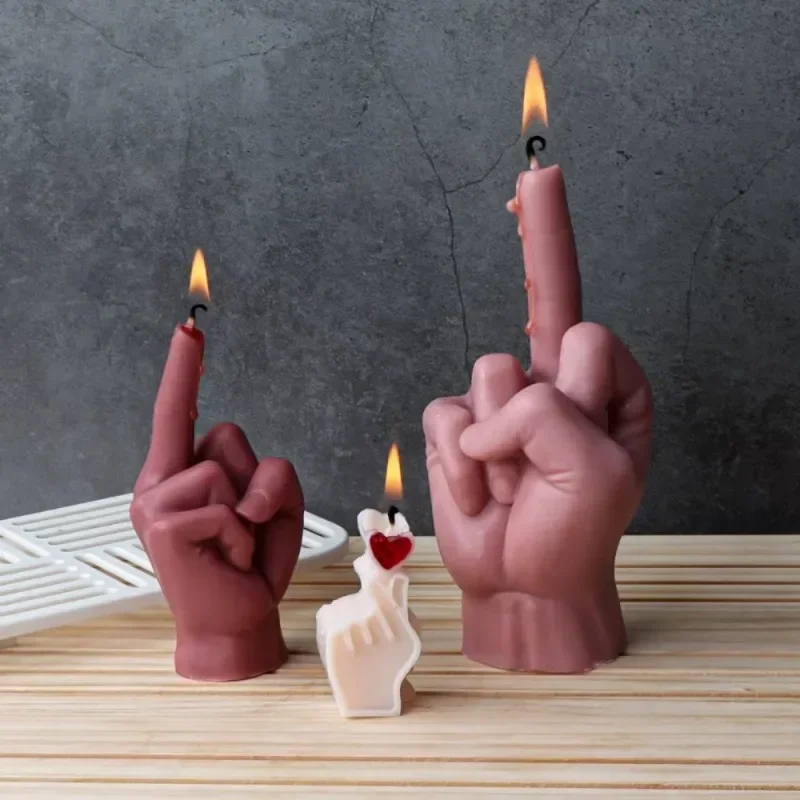 3D Middle Finger Silicone Mold – Art Craft Idea recenzja i cena