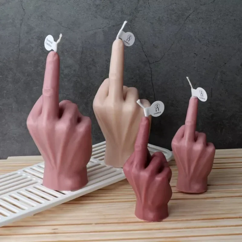 3D Middle Finger Silicone Mold – Art Craft Idea recenzja i cena