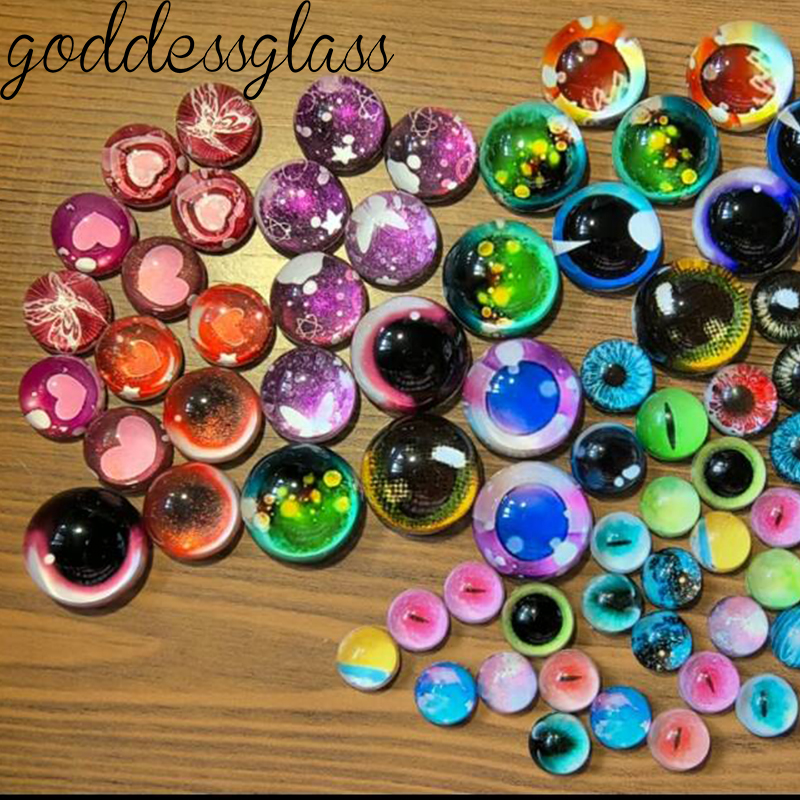 Glass Cartoon Doll Eyes Hearts – Art Craft Eyes recenzja i cena