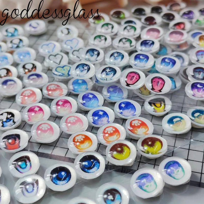 Glass Cartoon Doll Eyes Hearts – Art Craft Eyes recenzja i cena