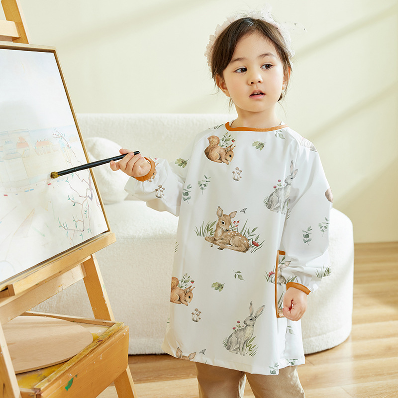 Children Waterproof Art Cover  – Art Craft Class recenzja i cena