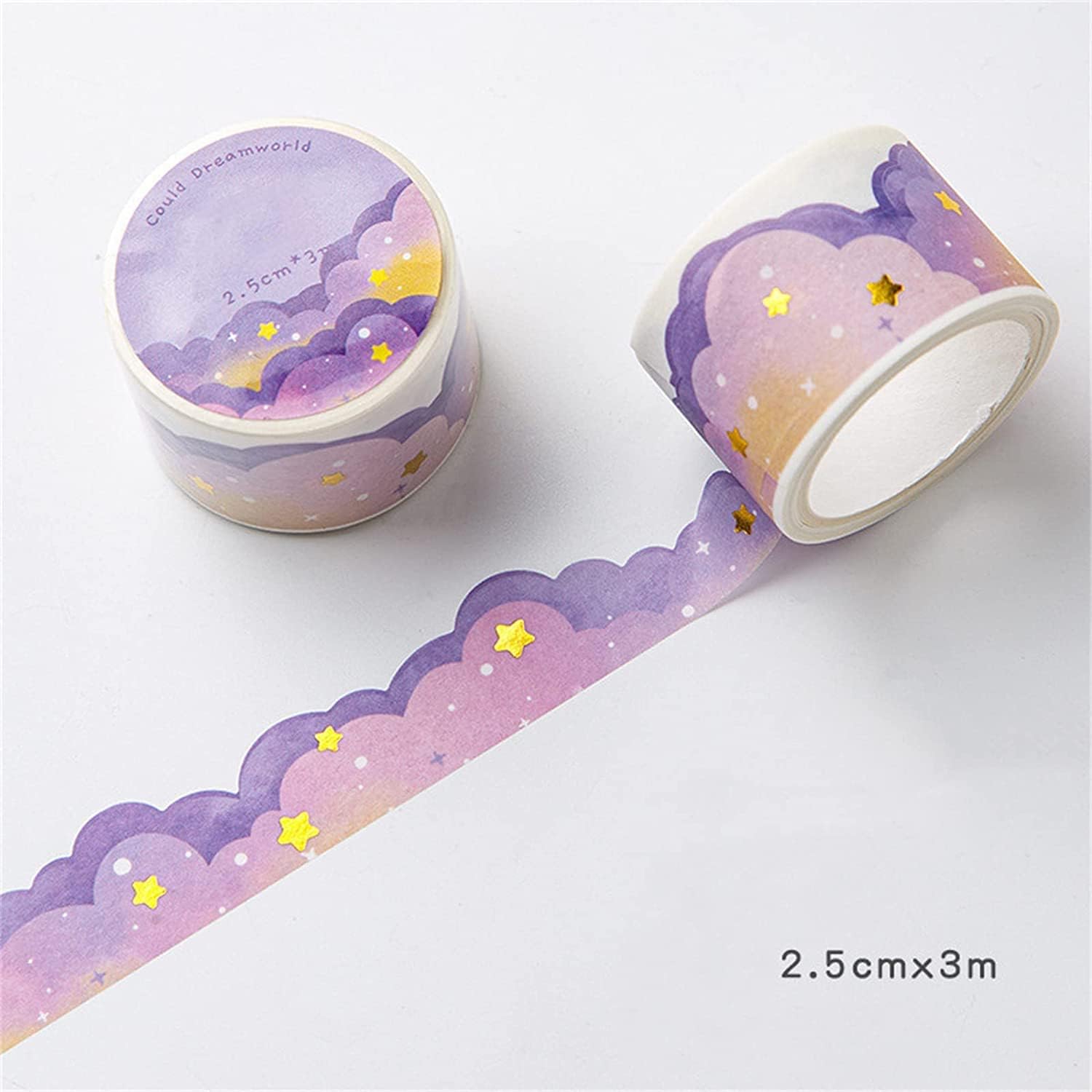 8 Rolls Color Cloud Washi Tape – Art Craft Journals recenzja i cena