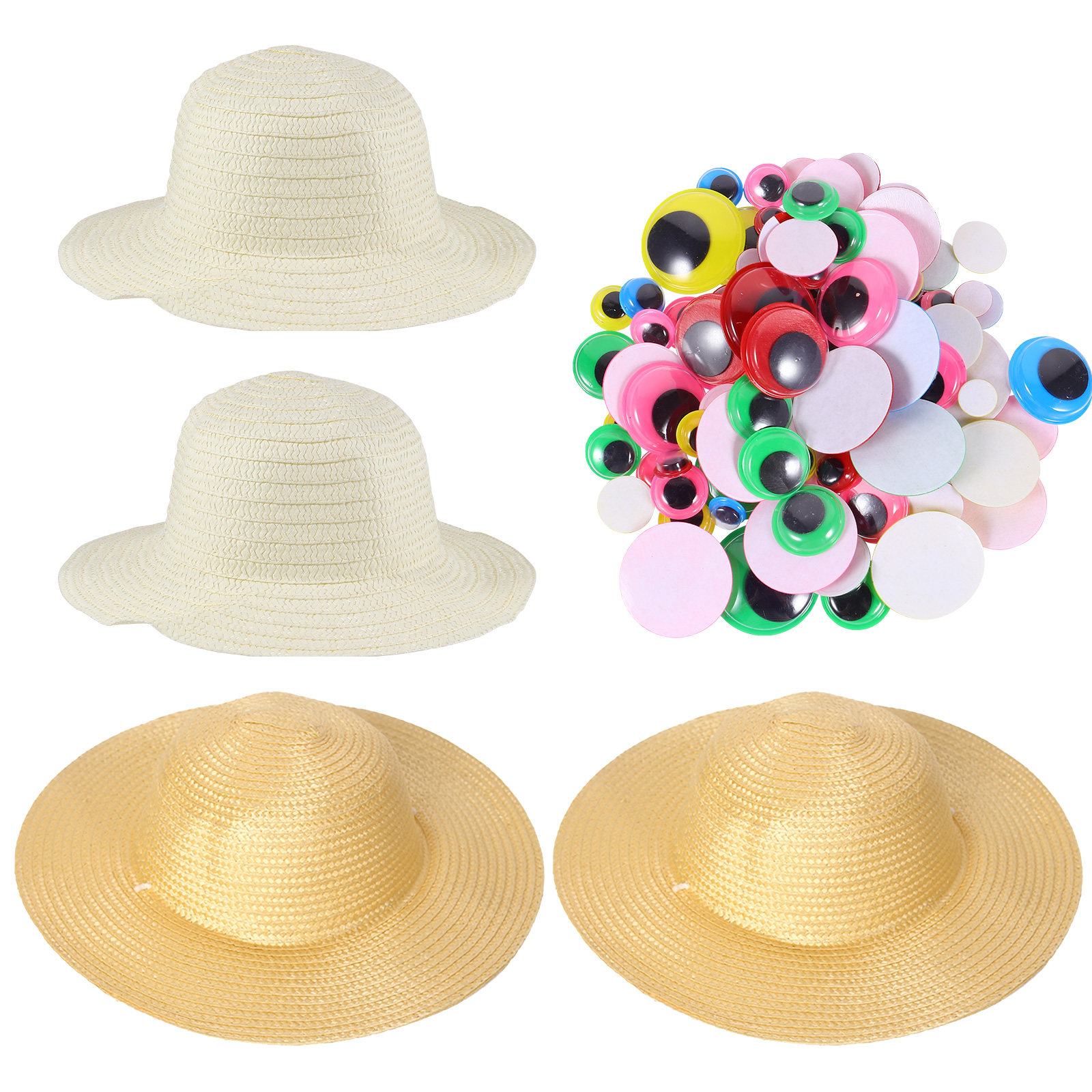 1Set DIY Straw Hat Painting Se – Art Craft Kindergarten recenzja i cena