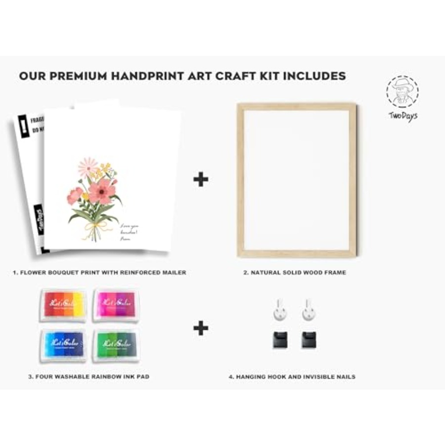 Flower Bouquet Handprint Art C – Art & Craft Teacher recenzja i cena