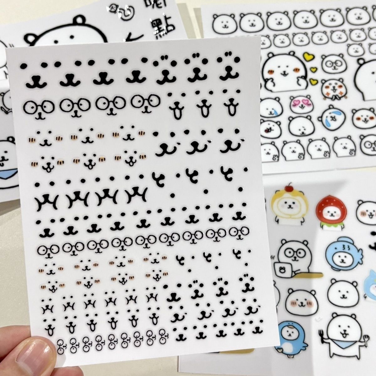 Kawaii Joke Bear Transfer Stic – Art Craft Materials recenzja i cena