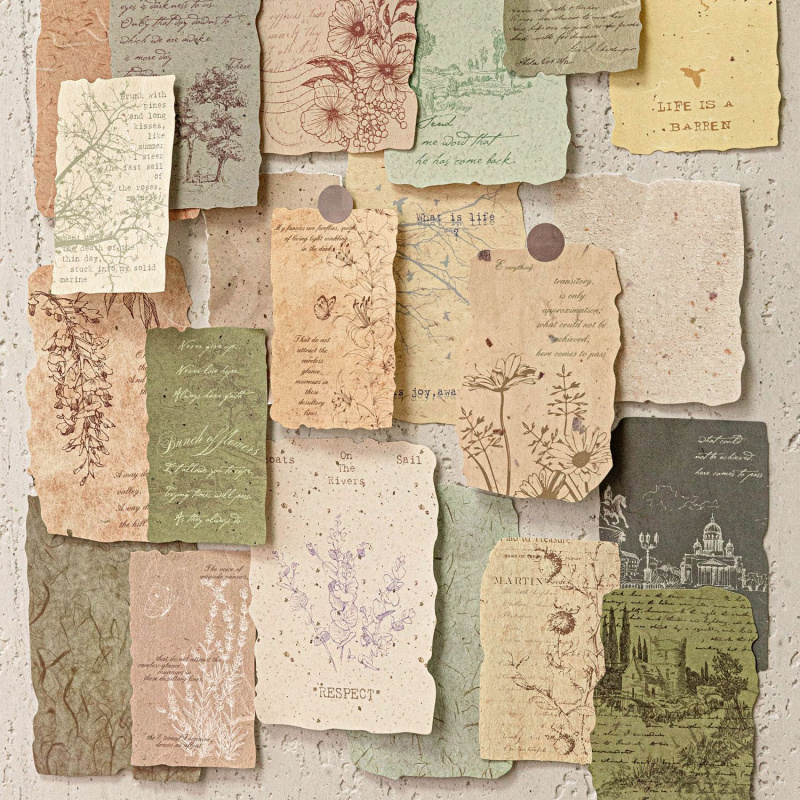 20-Sheet Retro Art Collage Bas – Art Craft Journals recenzja i cena