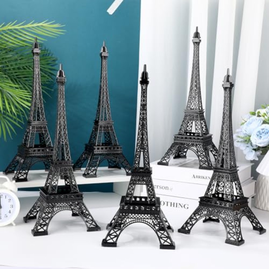 6 Pcs 15'' Eiffel Tower Statue – Art Craft Decoration recenzja i cena