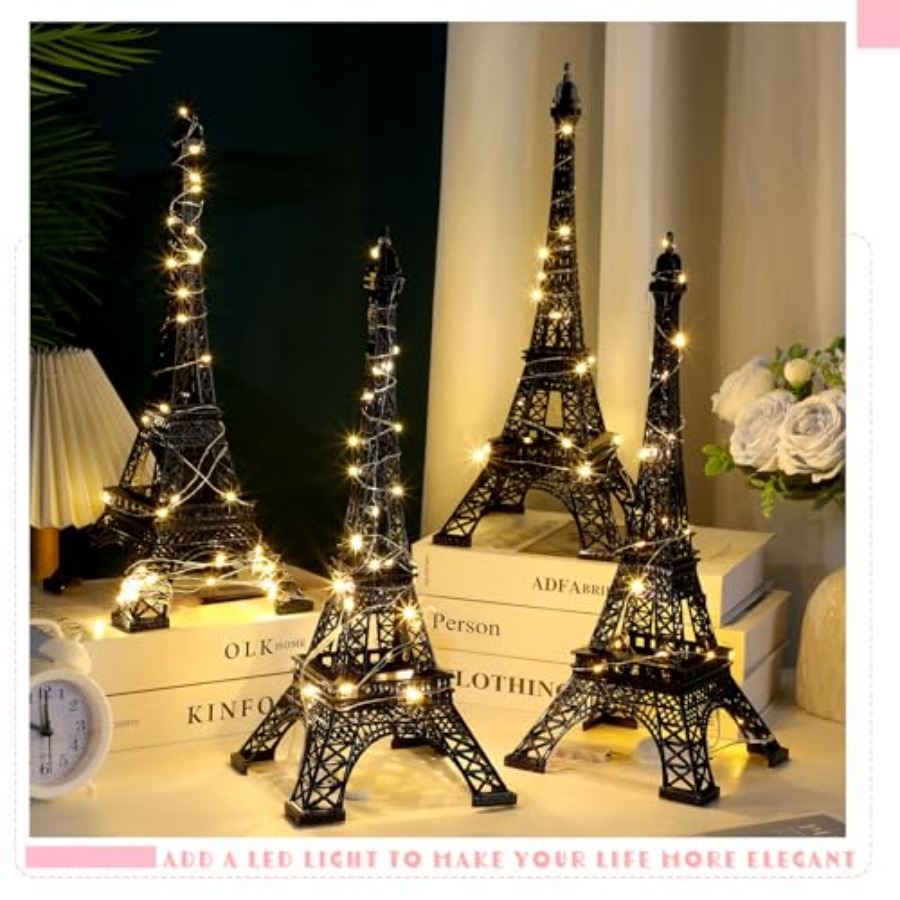 6 Pcs 15'' Eiffel Tower Statue – Art Craft Decoration recenzja i cena