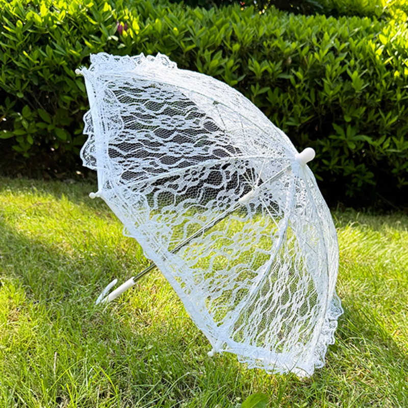 1PC Mini Wedding Lace Parasol, – Art Craft Umbrella recenzja i cena