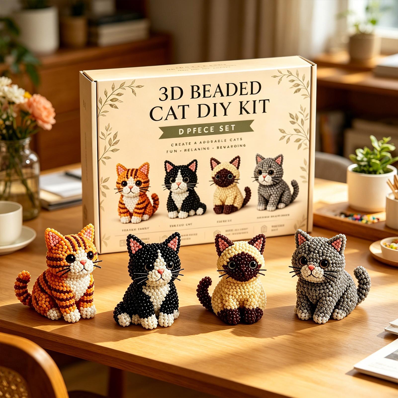 DIY Animal Beading Kit Cute 3D – Art Craft Class recenzja i cena