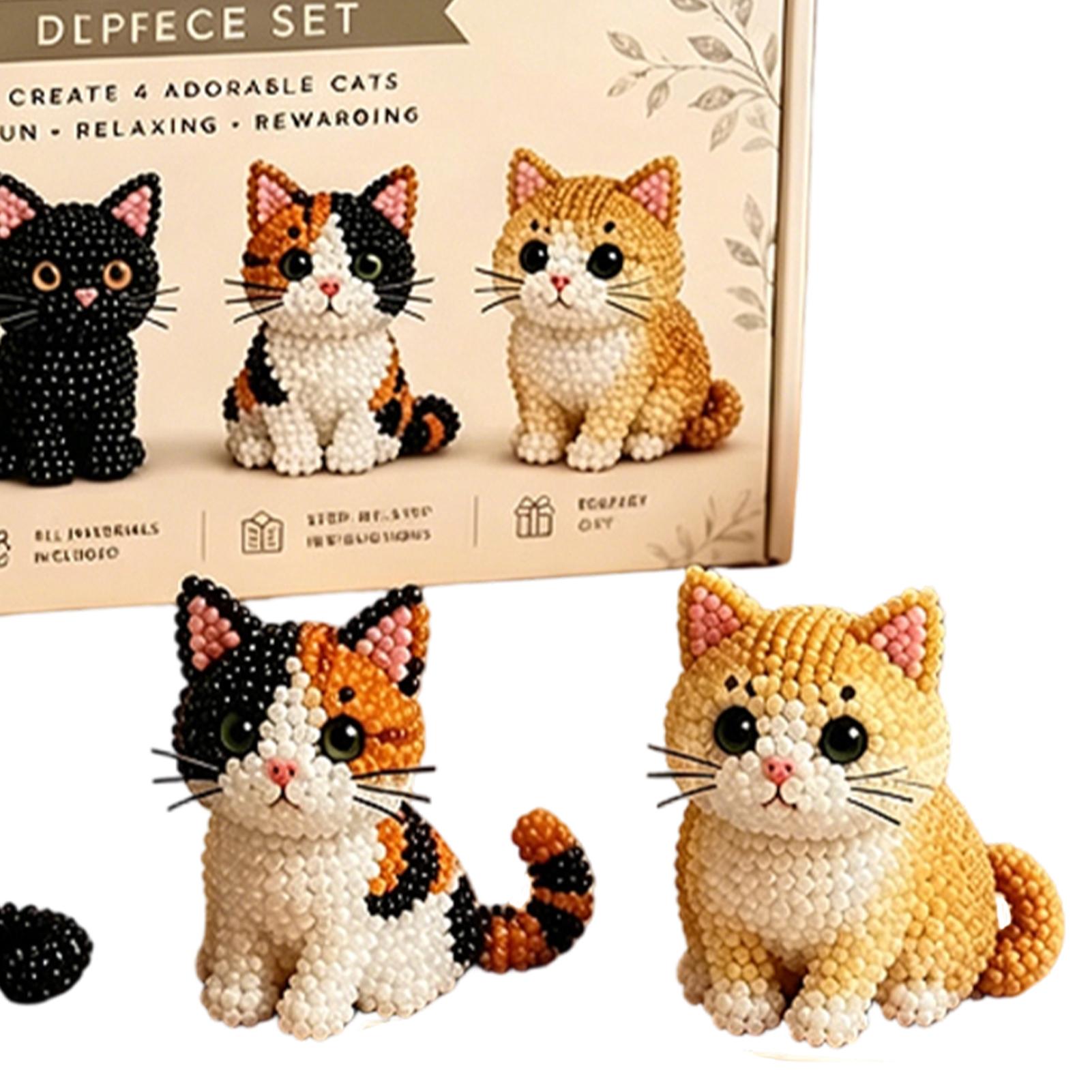 DIY Animal Beading Kit Cute 3D – Art Craft Class recenzja i cena