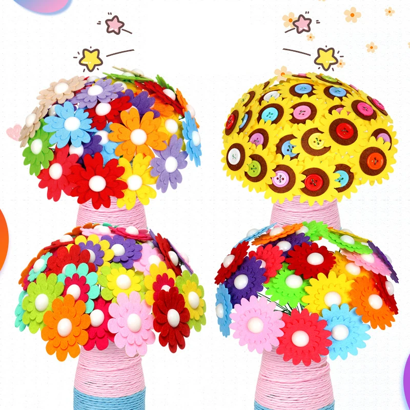 Flower Craft Kit Bouquet with  – Art Craft Kindergarten recenzja i cena