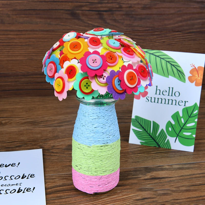 Flower Craft Kit Bouquet with  – Art Craft Kindergarten recenzja i cena