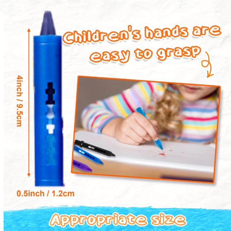Washable Bath Crayons Kit – Vi – Art Craft Kindergarten recenzja i cena