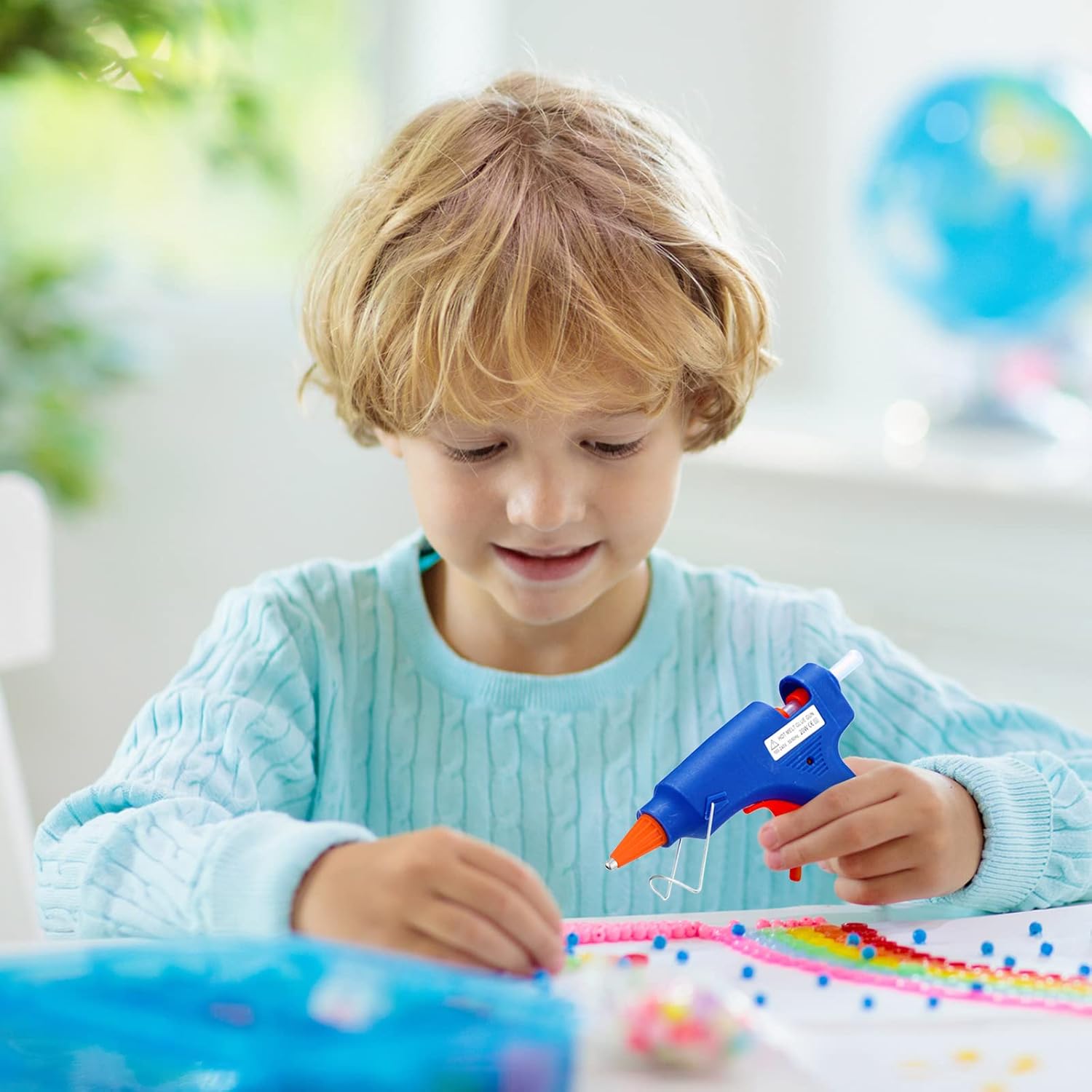 4 Pieces Mini Hot Glue Gun Wit – Art Craft Class recenzja i cena