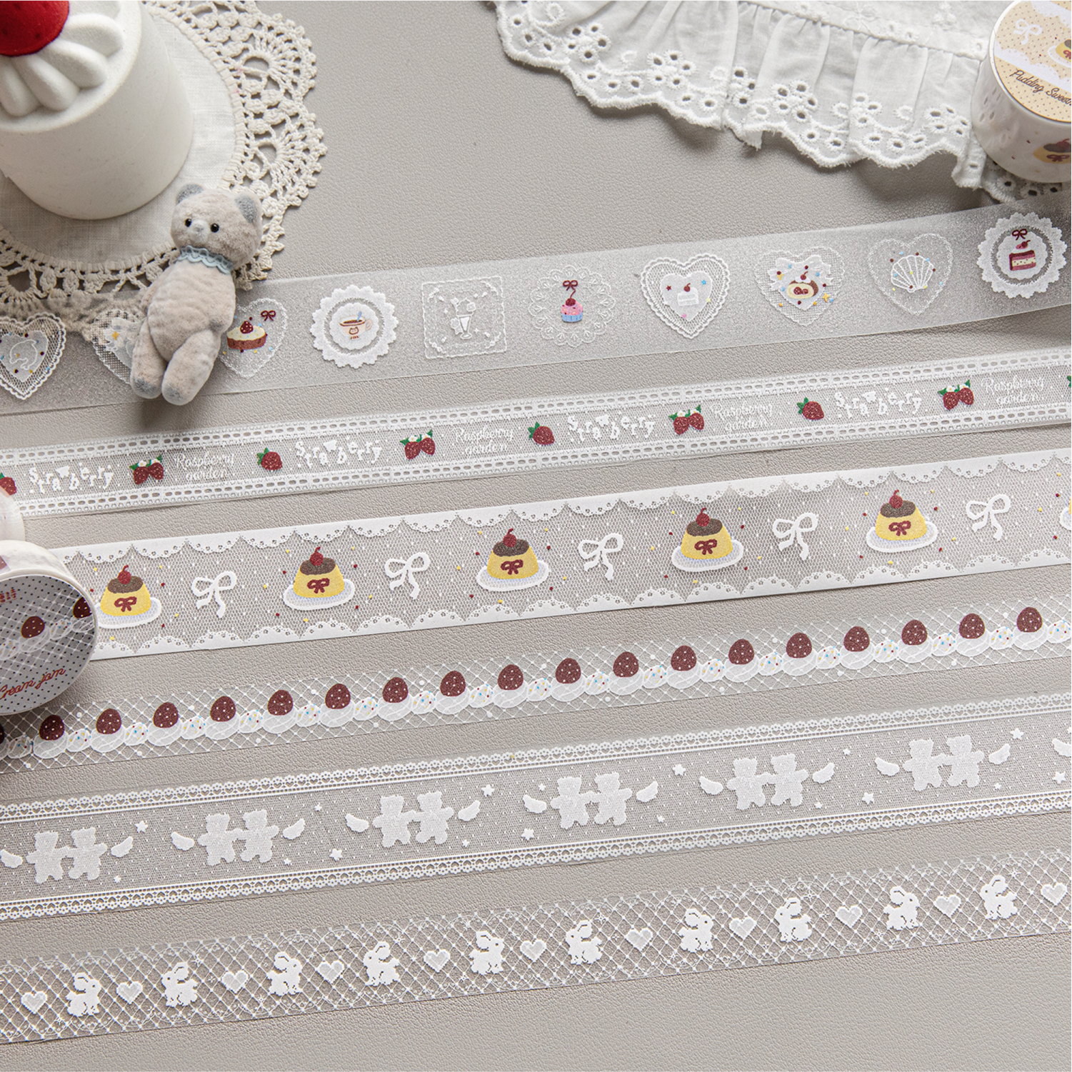 20/30mm*2m lace border PET Tap – Art Craft Journals recenzja i cena
