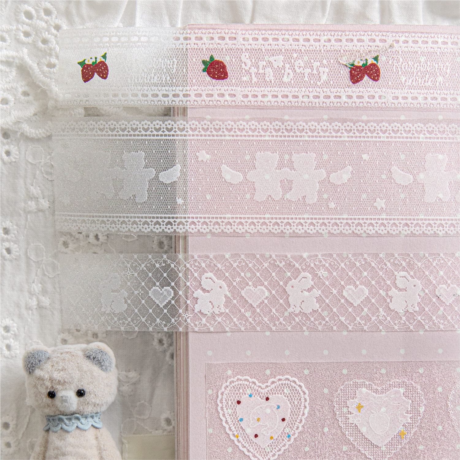20/30mm*2m lace border PET Tap – Art Craft Journals recenzja i cena