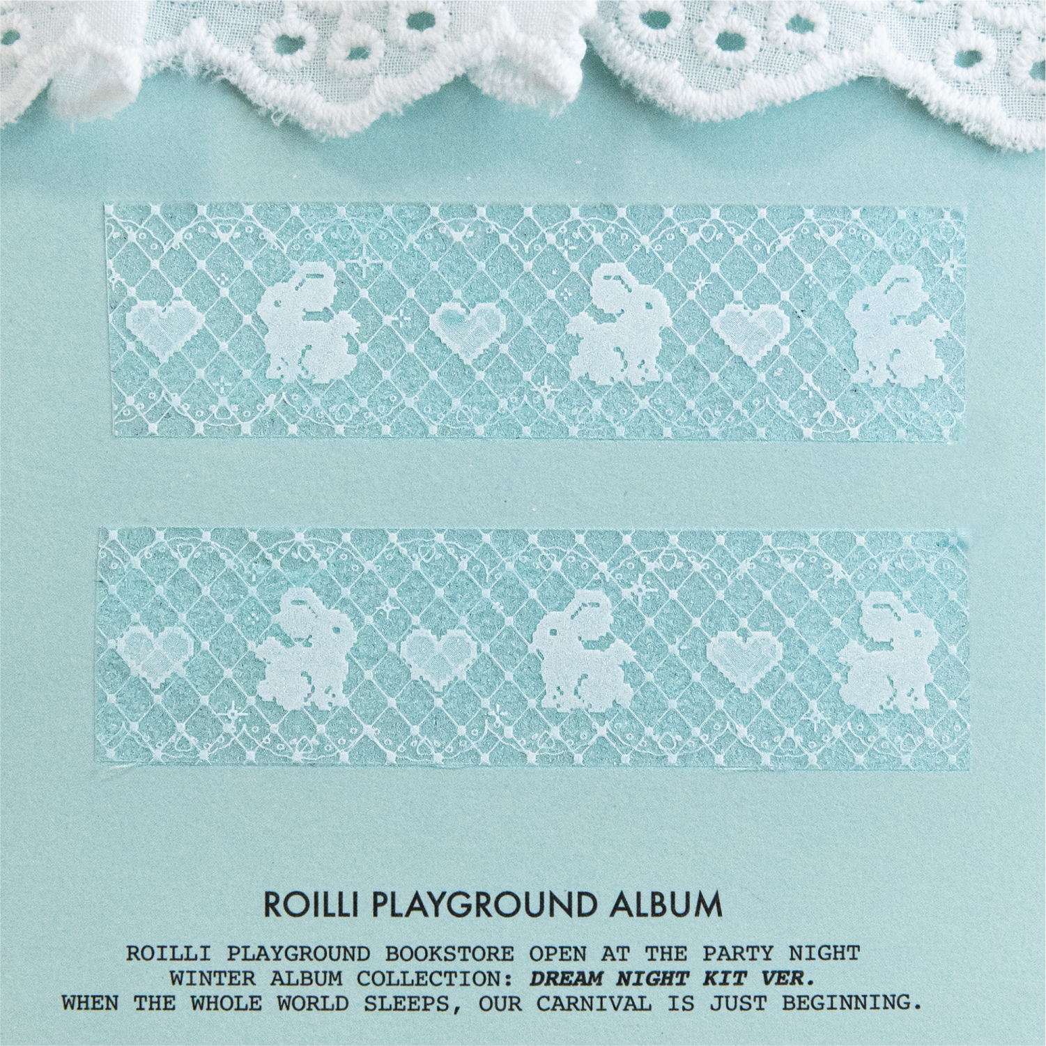 20/30mm*2m lace border PET Tap – Art Craft Journals recenzja i cena