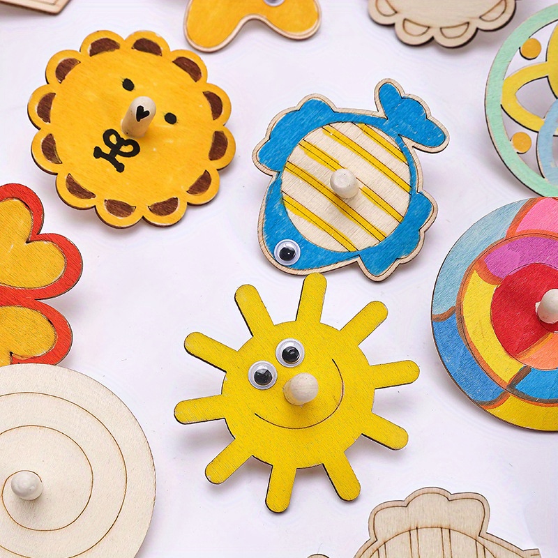 Wooden Spinning Top Craft Kit  – Eco Art Craft recenzja i cena