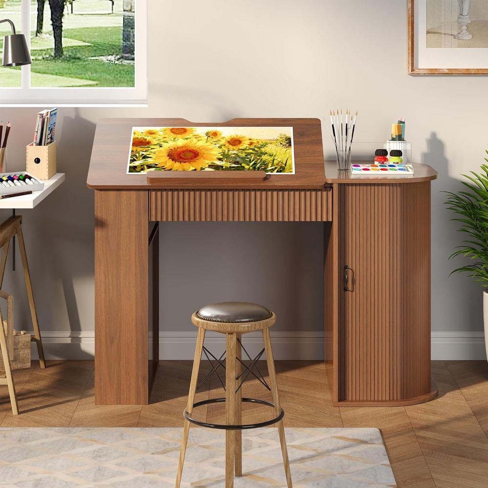 Storage Cabinet Desk with Draw – Art & Craft Teacher recenzja i cena