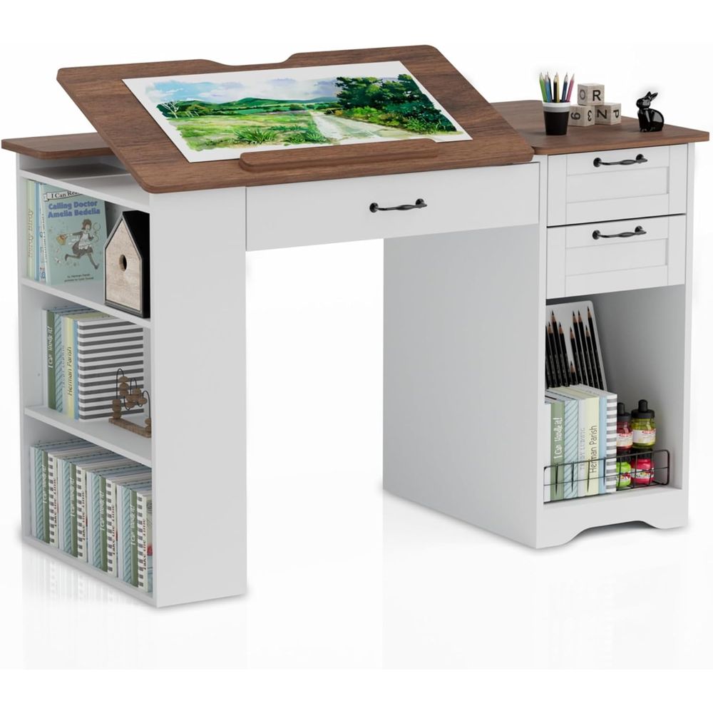 Drating Table with Storage Cab – Art & Craft Teacher recenzja i cena