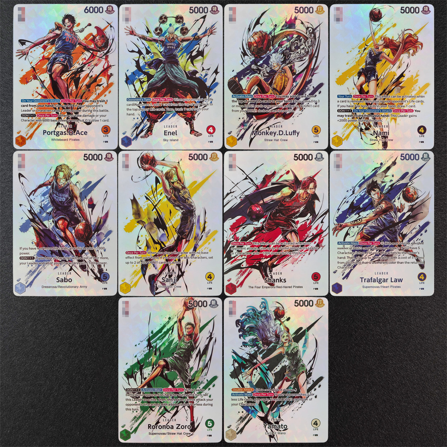 One Piece TCG DIY Textured Hol – Art Craft Games recenzja i cena
