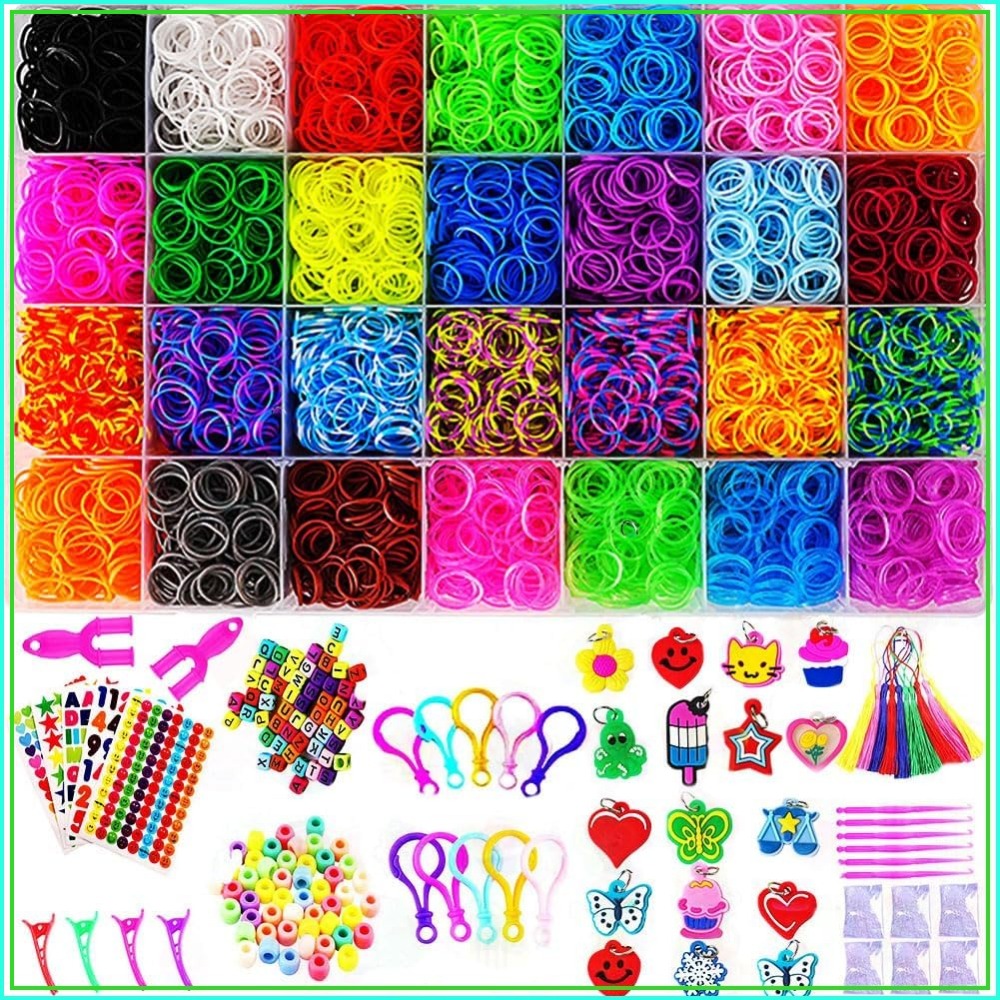 12080+ Loom Bands Set, Rubber  – Art Craft Idea recenzja i cena