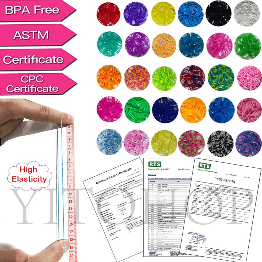 12080+ Loom Bands Set, Rubber  – Art Craft Idea recenzja i cena