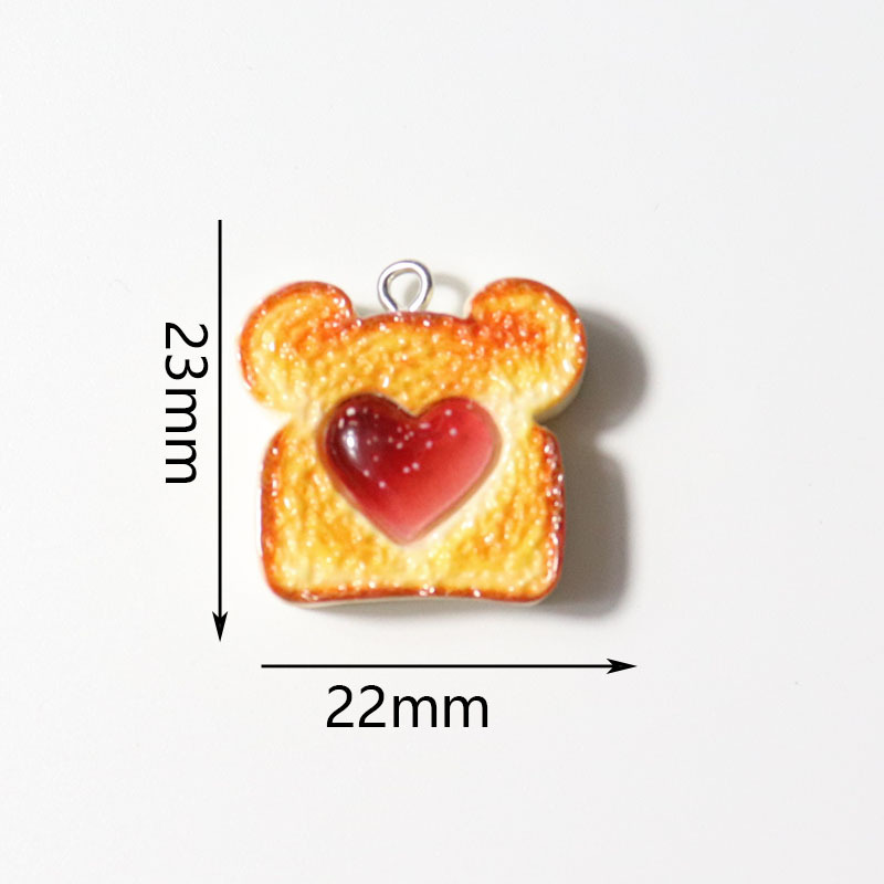 10pcs Resin Plastic Bread Pend – Art Craft Decoration recenzja i cena