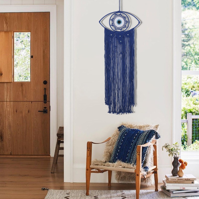 Nordic Handwoven Evil Eye Tape – Art Craft Decoration recenzja i cena