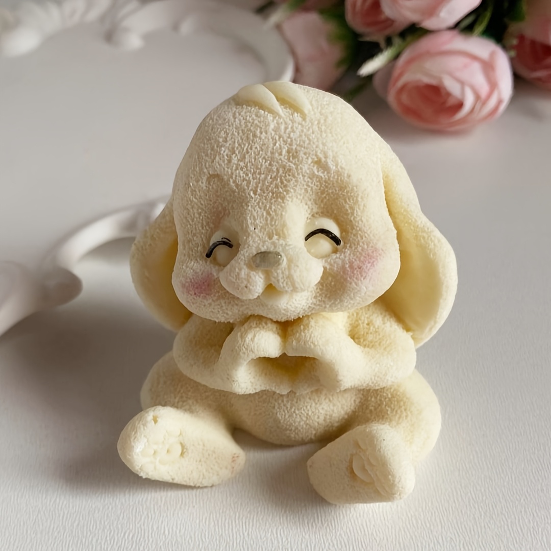 1pc Adorable Rabbit Resin Sili – Art Craft Eyes recenzja i cena