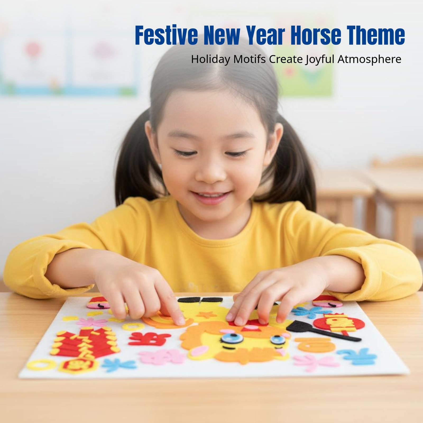 2026 New Year DIY Fabric Art S – Art Craft Kindergarten recenzja i cena