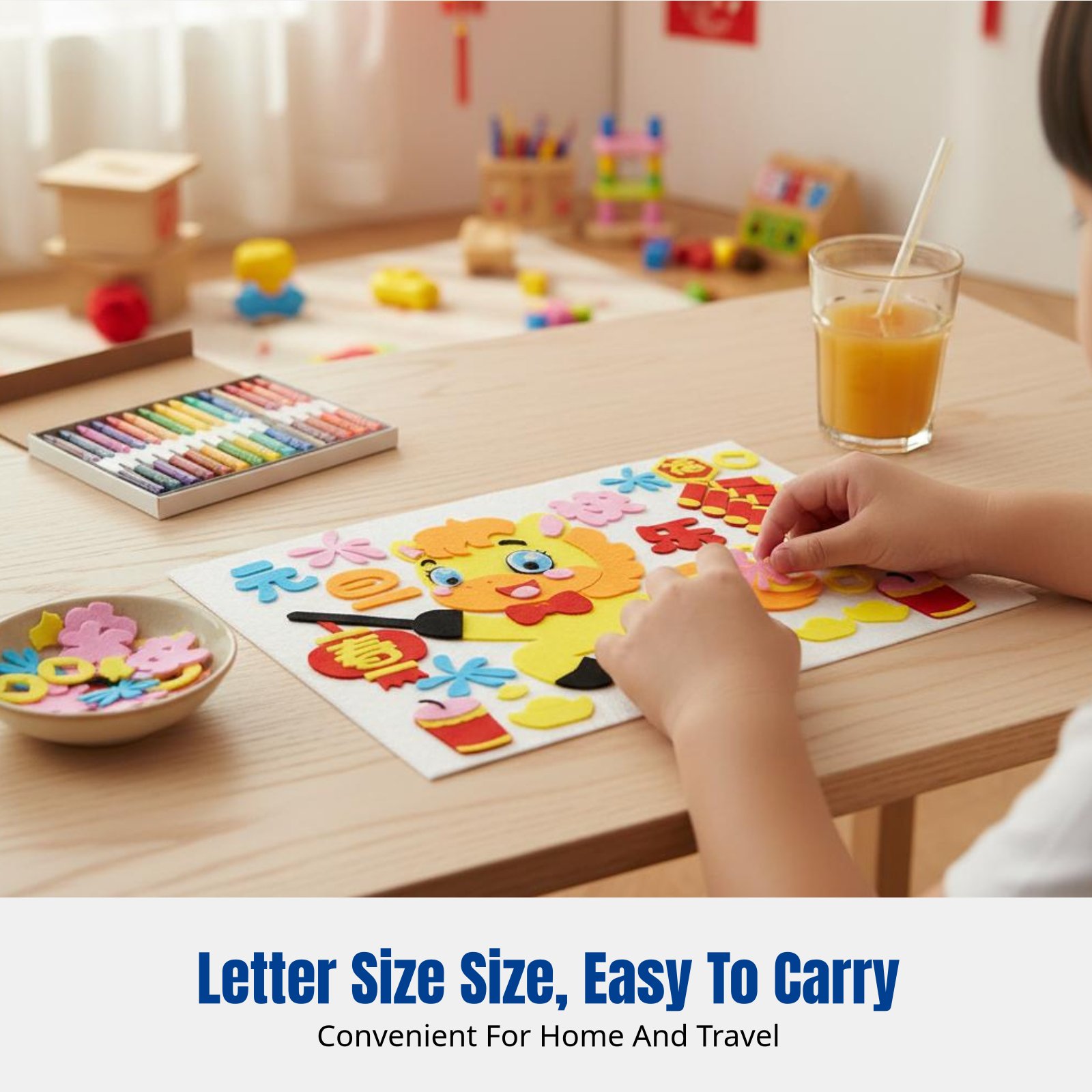 2026 New Year DIY Fabric Art S – Art Craft Kindergarten recenzja i cena