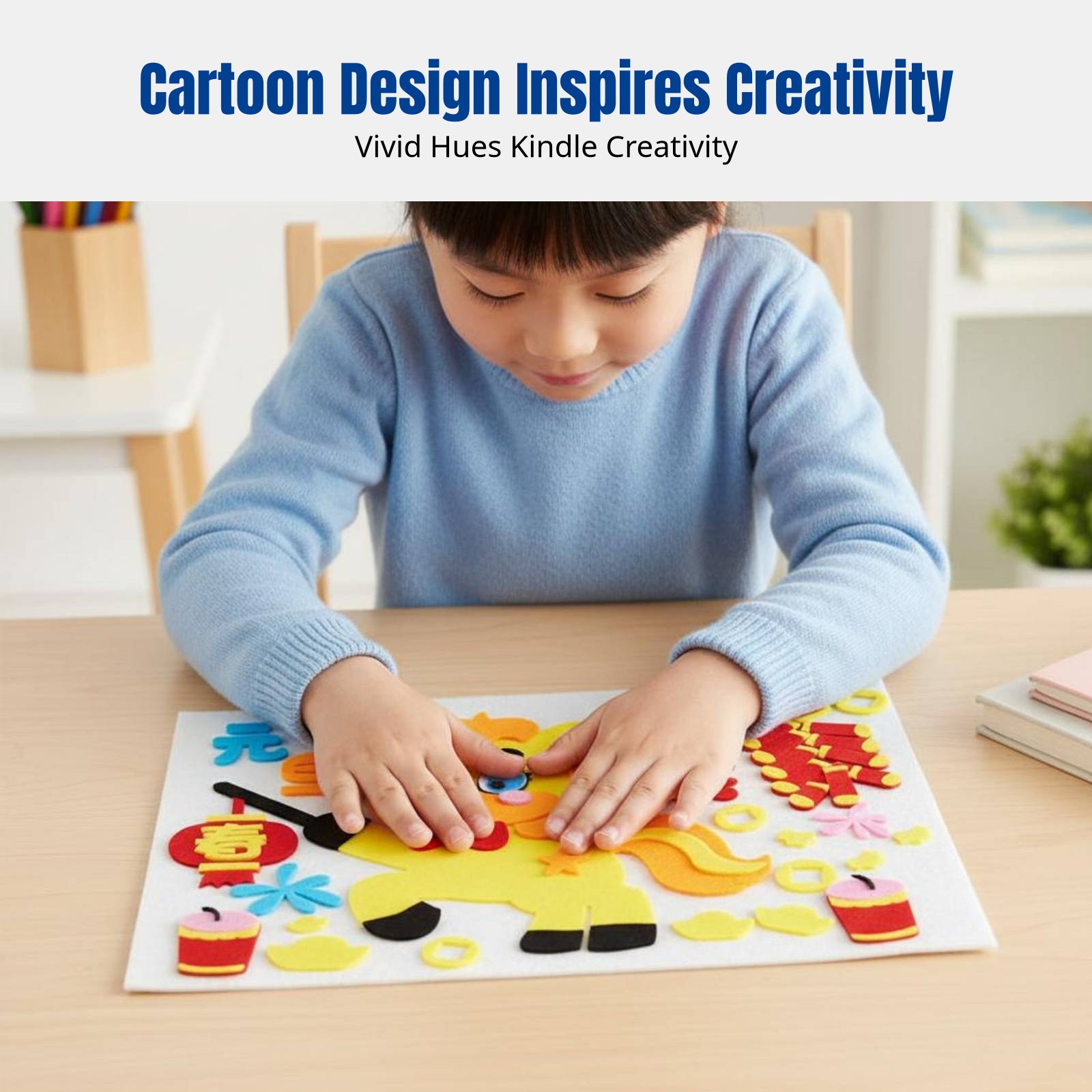 2026 New Year DIY Fabric Art S – Art Craft Kindergarten recenzja i cena
