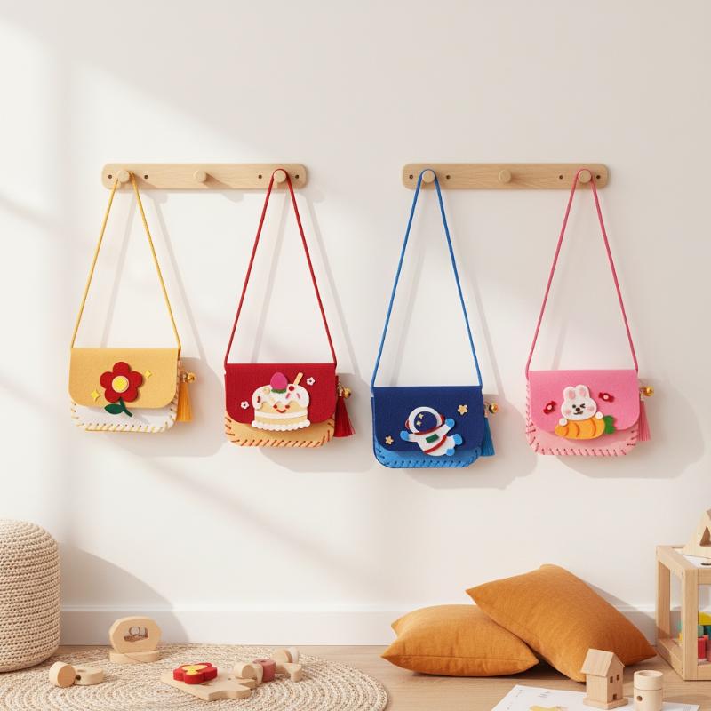 Cute Felt Felt Bag Making Kit  – Art Craft Kindergarten recenzja i cena
