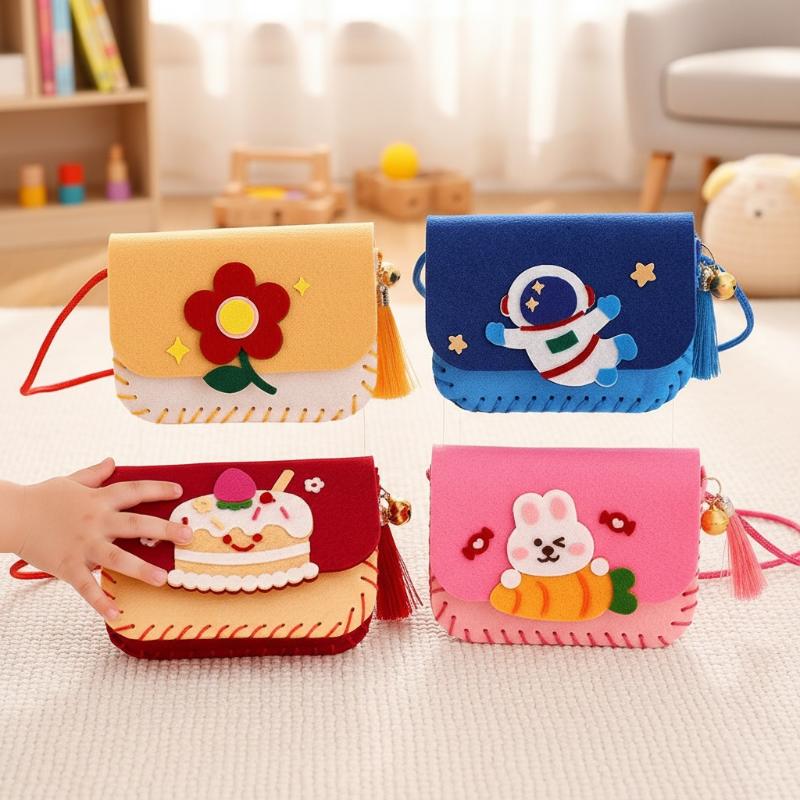 Cute Felt Felt Bag Making Kit  – Art Craft Kindergarten recenzja i cena