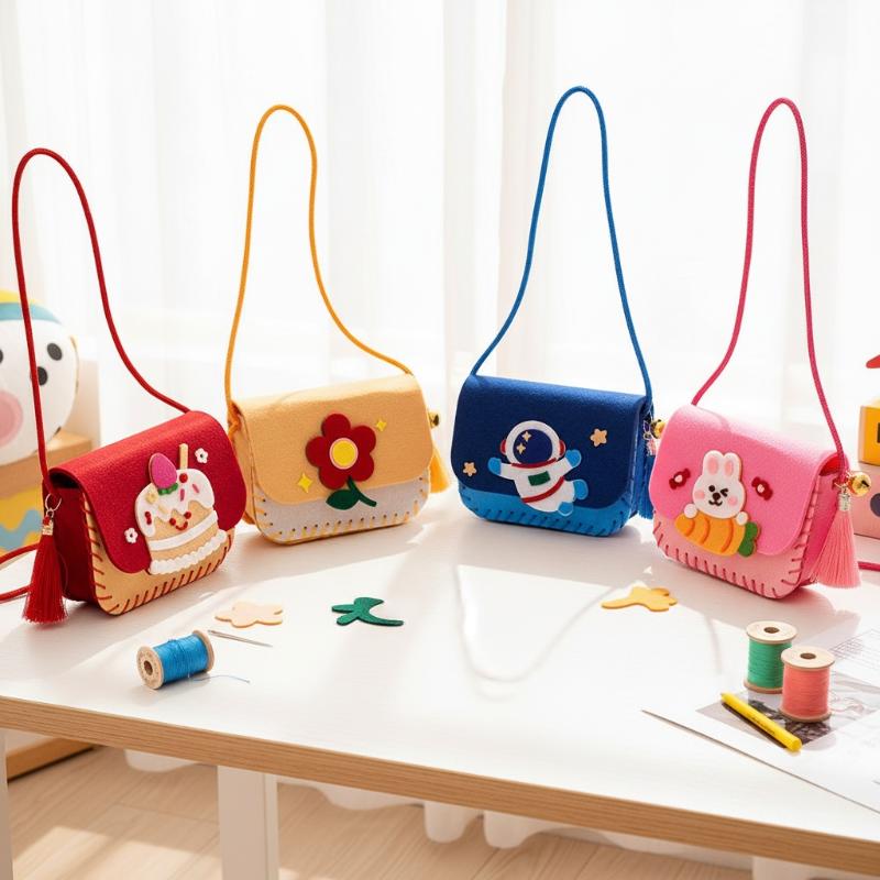 Cute Felt Felt Bag Making Kit  – Art Craft Kindergarten recenzja i cena
