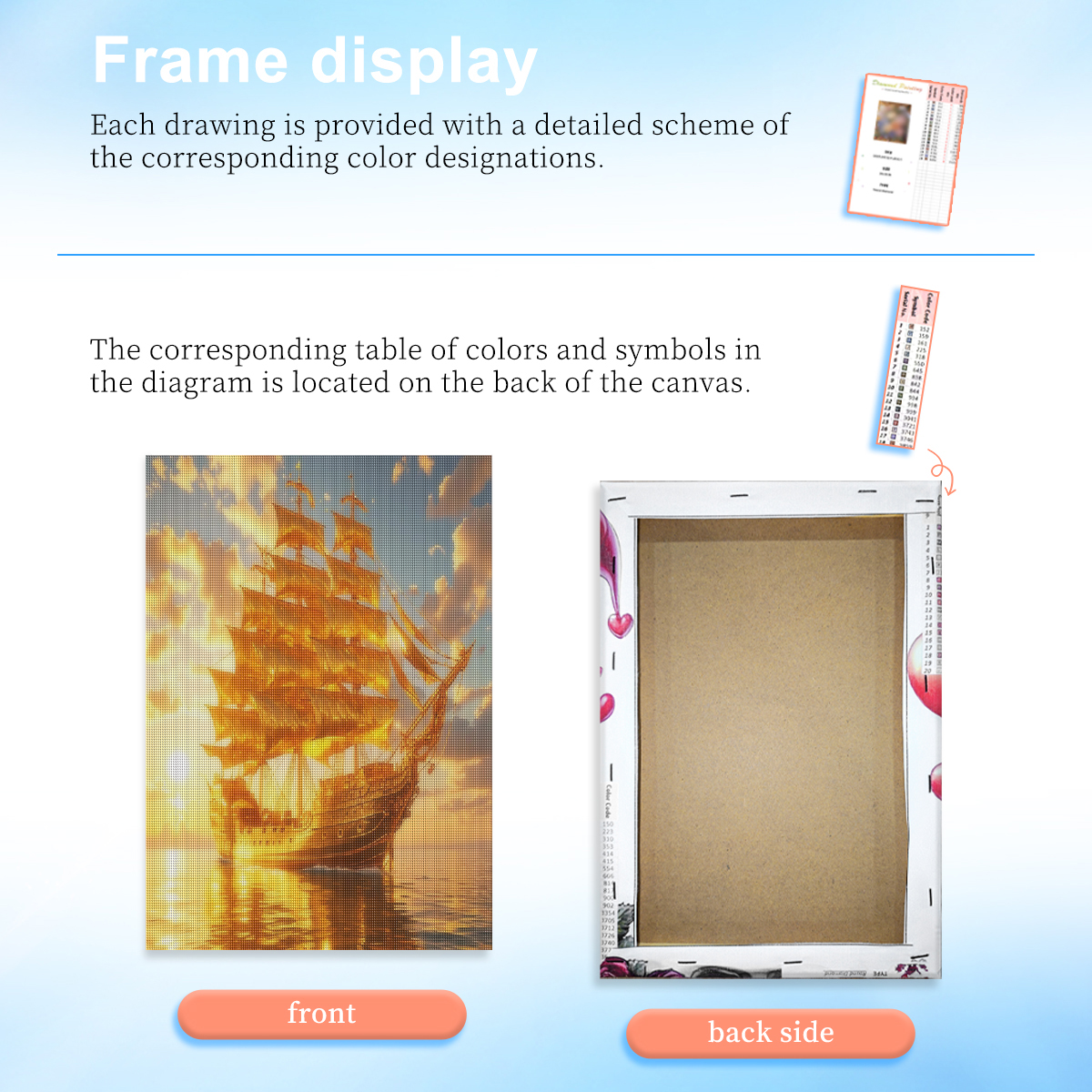 RUOPOTY Golden Sailboat Diamon – Art Craft Idea recenzja i cena