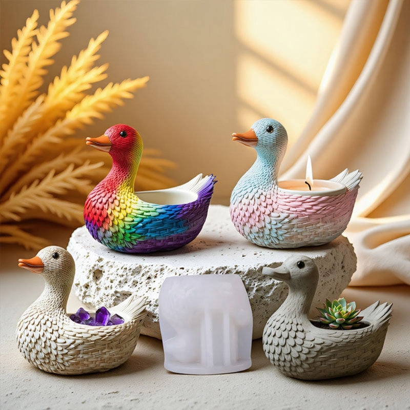 Reusable Silicone Duck Mold Si – Art Craft Idea recenzja i cena